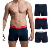 SKIPPER Boxer Uomo Confezione da 3, Intimo in Cotone Stretch Premium, Modern Fit, Boxer Comodi per Tutti i Giorni, Tempo Libero e Sport, Confezione Mista, M