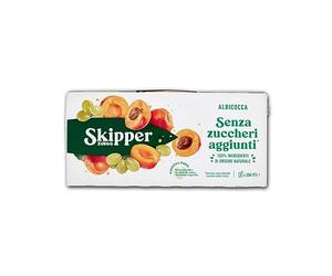 skipper zuegg albicocca senza zuccheri aggiunti (8 pacchi da 3 x 200 ml)
