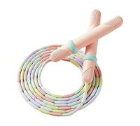 Skipping Rope - Jumping Rope Adjustable For Men Women Kids | Soft Beaded Jump Ropes | Speed Ropee for Fitness Training Outdoor Activities | Skipping Ropees for Exercise and Weight Loss
