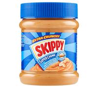 Skippy, Crunchy Peanut Butter, Delizioso Burro di Arachidi Con i Pezzi, Crema da Spalmare sul Pane, Usala Anche per Arricchire il tuo Porridge o il tuo Smoothie, 7 g di Proteine, Vasetto da 340 g