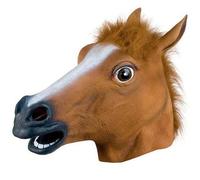 SKIPTHYBER Masque Cheval Costume Masque D'animal pour Halloween Masque à Tête de Cheval Horse Head Mask Animal Masque d'Halloween Carnaval Fête Terreur Masque Accessoires de Fête Costume d'Halloween
