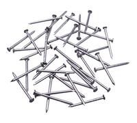 SKIR'CO Chiodi da costruzione in acciaio da 1,6 x 25 mm, con testa piatta e rotonda, multiuso, per legno, 400 pezzi