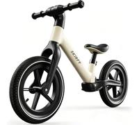 Skirfy Bicicletta da 14 pollici, a partire dai 2 anni, sella regolabile in altezza, per ragazzi e ragazze da 2 a 5 anni