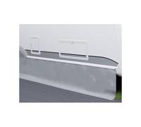 Skirting antivento invernale hindermann con profilo di scorrimento in tessuto chiaro 4 metri grigio