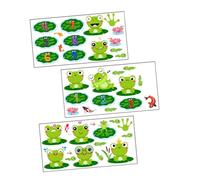 SKISUNO 1 Set Adesivi per Pavimento Rimovibili Tema Cartone Animato con Stickers Colorati per Cameretta Facili da Applicare e Decorazione per Non Lascia
