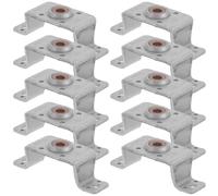 SKISUNO 10 pezzi di supporto per alloggiamento motore asciugacapelli, supporto motore asciugacapelli ad alta temperatura di ricambio, parti di riparazione per attrezzature da salone professionali