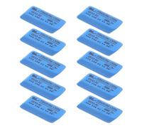 SKISUNO 10 Pezzi Gomme la Pulizia Corde Chitarra e Pipa, Penna per Rimozione Ossidazione e Lucidatura Tasti, Accessorio Blu per Manutenzione Strumenti Musicali