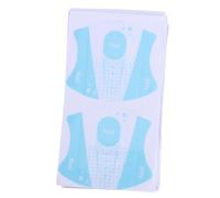 SKISUNO 100pezzi Cartine Per Unghie Autoadesive Per Estensione Unghie Forme Per Nail Art Vari Colori Per Pratiche Professionali e Principianti Adatte Per Estensioni Gel Uv