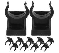 SKISUNO 12sets Clip Zoccolo Cucina in Plastica per Piedini Mobili Fermapannello con Design Elegante e Resistente per Protezione Battiscopa Facile Installazione Accessori Versatili