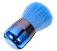SKISUNO 1pezzi Makeup Brush Soft Mushroom Head Powder Applicator for Blush Contouring and Setting Makeup for Sensitive Skin and Travel