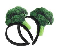 SKISUNO 2 Pezzi Fasce per Chioma Vegetali Leggere per Cosplay e Lavaggio Viso, Accessori per Chioma Donna per Feste e Carnevale, Cerchietti Decorativi Comodi e Antiscivolo