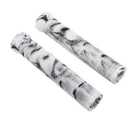 SKISUNO 2 Pezzi Manopole per Bicicletta in Gomma Antiscivolo Resistenti all'Usura, Manopole Morbide per Manubrio per Ciclismo Urbano e Mountain Bike