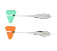 SKISUNO 2 Pezzi Martello Neurologico Testa Triangolare per Riflessi Diagnostici Medici Portatile con Manico per Misurazione Sensibilità Nervosa e Riflessione Muscolare