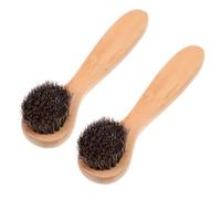 SKISUNO 2 pezzi Spazzola Viso Pulizia Profonda Setole Morbide Esfoliante Rimuovi Punti Neri Massaggio Delicato per Donna