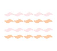SKISUNO 20 Pezzi Strumento per Trucco S Shape in Abs, Pettine per Ciglia e Sopracciglia Resistente al Calore, Facile da Usare, per Uso Professionale e Domestico