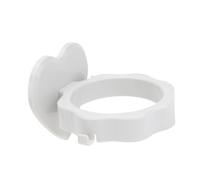 SKISUNO 2pezzi Supporto Da Parete Per Asciugacapelli Gancio Porta Phon Senza Foratura Per Bagno Leggero e Resistente Adatto Superfici Lisce Come Piastrelle e Montaggio Facile Con Adesivo