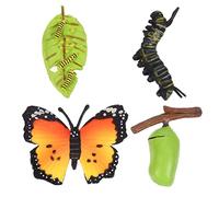SKISUNO 3sets Cognitivo Di Crescita Delle Farfalle Di Simulazioni Educative Per Giocattolo Realistico Per Apprendimento Della Natura e Ciclo Di Vita Per Compleanno e Progetti Scolastici