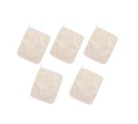 SKISUNO 5 pezzi Panni Esfolianti in Nylon per Corpo e Viso Asciugamani da Bagno Resistenti con Rinforzato Scrub Delicato e Lisciante per Viaggi e Uso Quotidiano