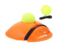 SKISUNO Allenamento Tennis Base Autonomo con Palline Accessorio Resistente e Portatile per Esercizi Singoli e Miglioramento Tecnica