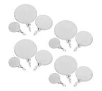 SKISUNO Bersagli in Acciaio al Manganese per Tiro L’Arco 12 Pezzi Set Portatile per Allenamento e Pratica di Precisione Resistente e Stabile per Uso Personale e Professionale