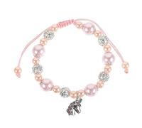 SKISUNO Bracciale con Ciondolo Unicorno Perline per Bracciale Chic e Accattivante per Casual e Ufficiali Gioielli Eleganti con Design
