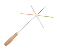 SKISUNO Conduttometro Didattico per Fisica Asta di Conduttività Termica in Rame, Ferro e Legno, Strumento Sperimentale per Scuole e Laboratorio Educativo