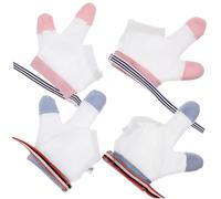 SKISUNO Guanti Protettivi Per Ragazzo Ragazza Smettere Di Succhiarsi Pollice Protezione Per Le Dita Ragazzo Ragazza Polso Regolabile Rete Traspirante Confortevole Set 2 Paia Maschi e Femmine