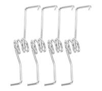 SKISUNO Kit Molle Metalliche per Secchio Rotante Mop Pedale, 4 Pezzi Perno e Spingitore, Accessori di Manutenzione per Uso Domestico