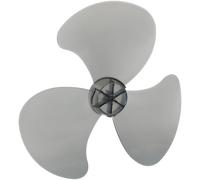 SKISUNO Lame da Ventilatore in Plastico a 3 Pale per Ventilatore da 400mm, Facili da Installare e Pulire, per Creare Un'atmosfera Estiva in Casa