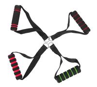 SKISUNO Maniglie Ergonomiche per Bande Elastiche Fitness 4 Pezzi in Pp e Nylon Leggere per Esercizi di Resistenza Palestra e Allenamento Altri Attrezzi Colore Casuale
