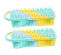 SKISUNO Spazzola Da Bagno Per Ragazzo Ragazza Scrubber Per Cuoio Capelluto Infantile Pulizia Profonda Spazzola Per Lavaggio Della Testa