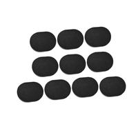 SKISUNO Spugnetta Detergente Per La Pulizia Del Viso Al Carbone Di Bambù 10 Pezzi, Spugne Morbide Per Rimozione Trucco e Cura Quotidiana Della Pelle, Massaggio Confortevole Per Uso Giornaliero