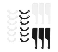SKISUNO Strumento Invisibile per Modellare la Parte Centrale del Naso 18 Pezzi in Silicone e Pet, Facile da Pulire, Clip per Sollevamento e Rimodellamento del Naso per Uso Quotidiano