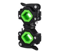 SKISUNO Supporto per Luce Bici in ABS e Ferro Morsetto Resistente per Fanale Anteriore Accessorio Sicuro per Bicicletta da Corsa e Touring