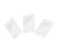 SKISUNO Supporto Porta Punte per Trapano Unghie Trasparente in Acrilico 6 Fori, Organizer Rettangolare per Manicure, Custodia Compatta per Uso Domestico e Saloni Professionali, Set