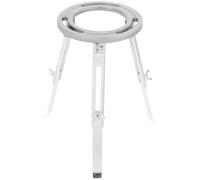 SKISUNO Treppiede da Laboratorio Regolabile in Alluminio Pressofuso, Supporto Leggero per Bruciatore a Alcool, Attrezzatura Didattica per Esperimenti Chimici e Insegnamento Scientifico