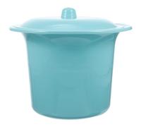 SKISUNO Vaso da Notte Portatile con Coperchio, Vasetto Urinario in Plastica Resistente, Padella da Letto Multifunzione per Anziani, e Donne Incinte, Ausilio per Uso Domestico e Viaggi