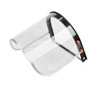 SKISUNO Visiera Protettiva Trasparente per Casco Anti-schizzi, Scudo Facciale per Saldatura e Taglio, Accessorio Durevole in Lega di Alluminio e Pvc per Protezione Lavoro Colore Casuale