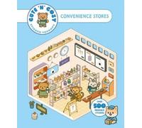 Skittledog Cute 'n' Cozy Sticker Therapy: Convenience Stores (Tascabile)