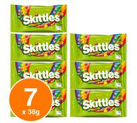 Skittles Crazy Sours Caramelle Colorate Miste Frutta e Zucchero Gusto Aspro 38g