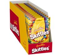 Skittles Smoothies Caramelle Americane Frutta e Yogurt, Multipack 14x136g | Il Dolce Perfetto per la tua festa di Halloween e Dolcetto o Scherzetto
