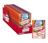 Skittles Squishy Cloudz Caramelle Morbide alla Frutta 18 Confezioni 94g