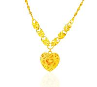 SKJUBLPG Collana Uomo Donna Gioielli Ciondolo Pendente Necklace Collana A Cuore Per La Fidanzata, Regalo Di Compleanno Per San Valentino