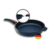 SKK 52614 Titanium Induction - Padella in ghisa per Piani Cottura a induzione, Diametro 26 cm, con Manico Removibile
