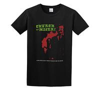 SKKCOR DYYSKE Church of Misery 'Rated R' T-Shirt Graphic Tee for Men Shirt Black XXL
