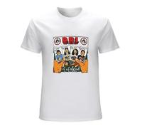 SKKCOR DYYSKE Men's Dri 4 of A Kind D.R.I. Four of A Kind T-Shirts White XL