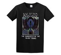 SKKCOR DYYSKE Men's Hawkwind The Chronicle of The Black Sword Cotton T Shirt Black XXL
