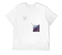 SKKCOR DYYSKE Men's Peter Hammill The Silent Corner And Empty Stage 80S Men O Neck Big Tall T-Shirts White XL