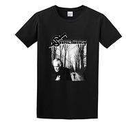 SKKCOR DYYSKE Sanctuary Into The Mirror Black Nevermore Metal Church T-Shirt Funny Top Tee Short-Sleeve for Mens Black S