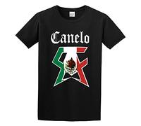 SKKCOR DYYSKE Saul Alvarez Canelo Boxing Champ Graphic Printed T-Shirt for Men Black XXL
